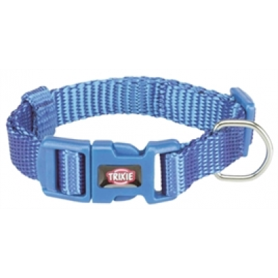 TRIXIE HALSBAND HOND PREMIUM ROYAL BLAUW 15-25X1 CM